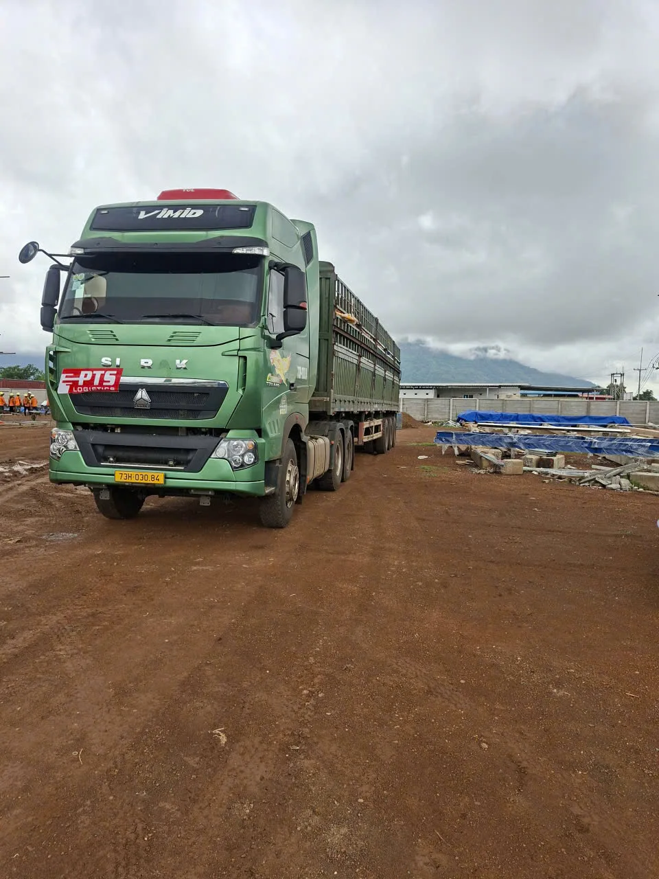 Hình ảnh vận tải thực tế Ngân Hà Shipping