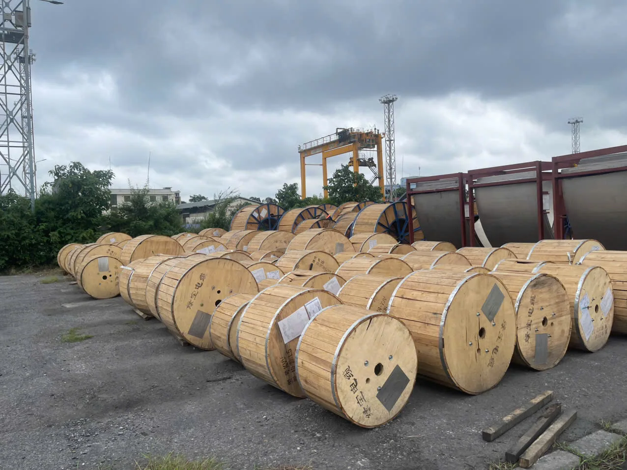 Hình ảnh vận tải thực tế Ngân Hà Shipping
