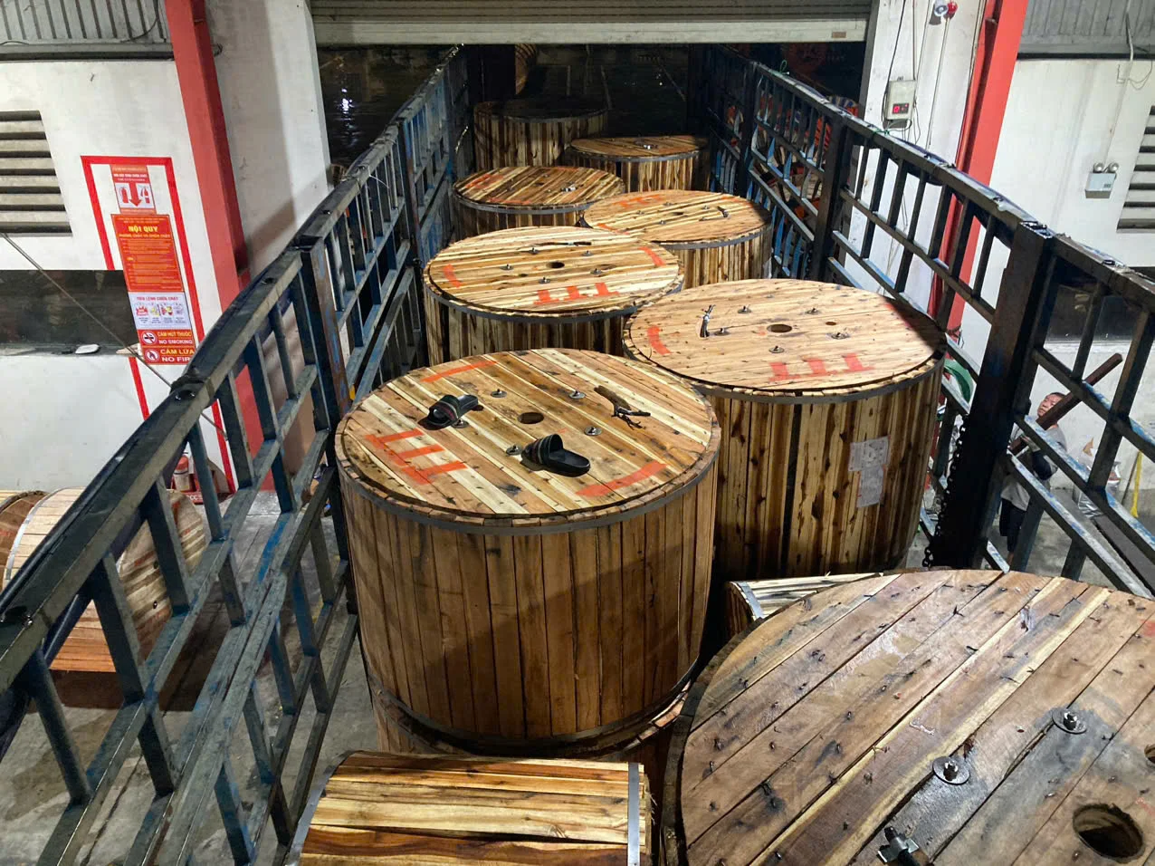 Hình ảnh vận tải thực tế Ngân Hà Shipping