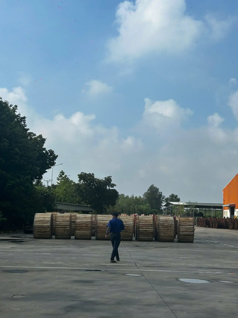 Hình ảnh vận tải thực tế Ngân Hà Shipping