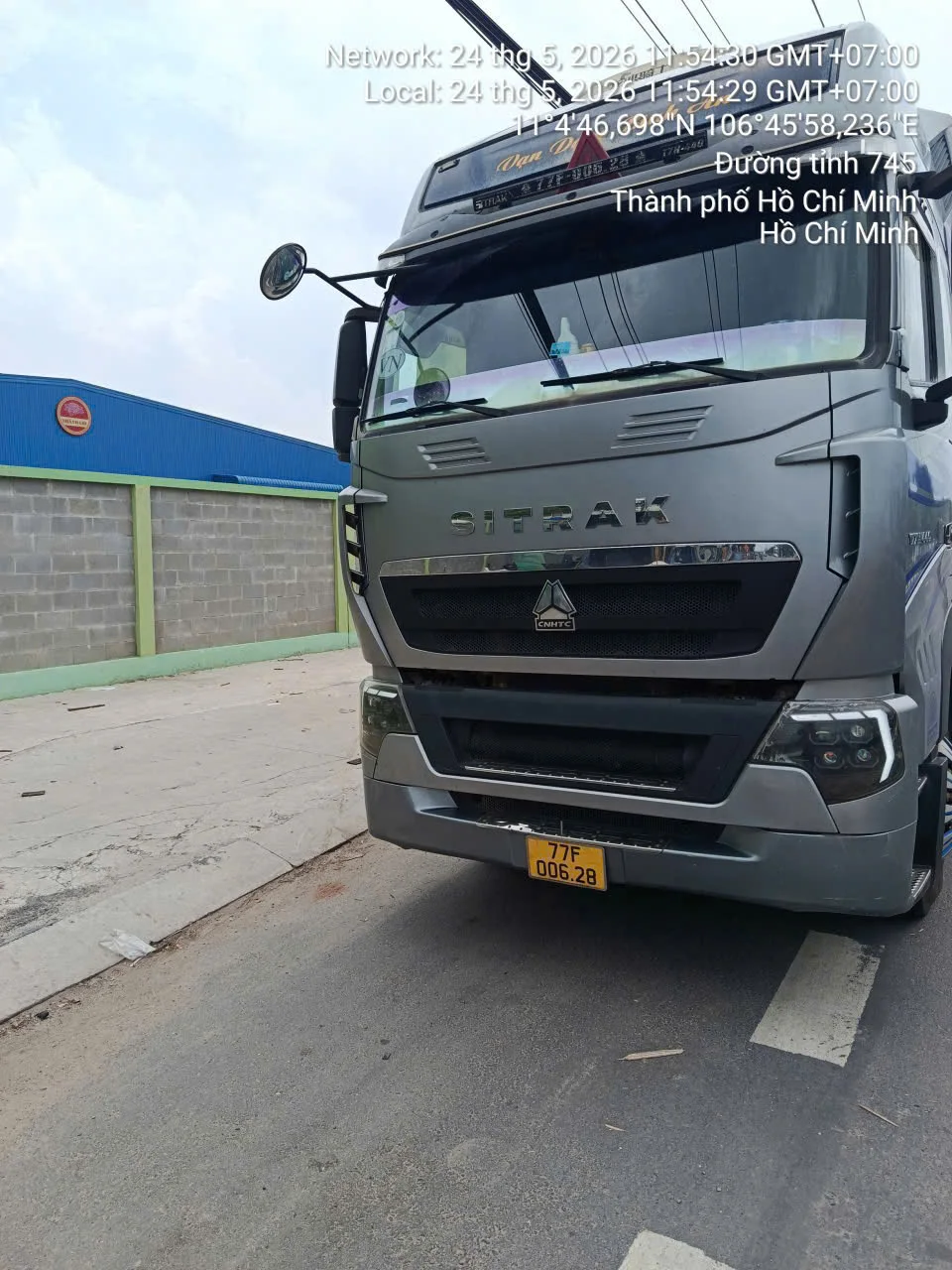 Hình ảnh vận tải thực tế Ngân Hà Shipping