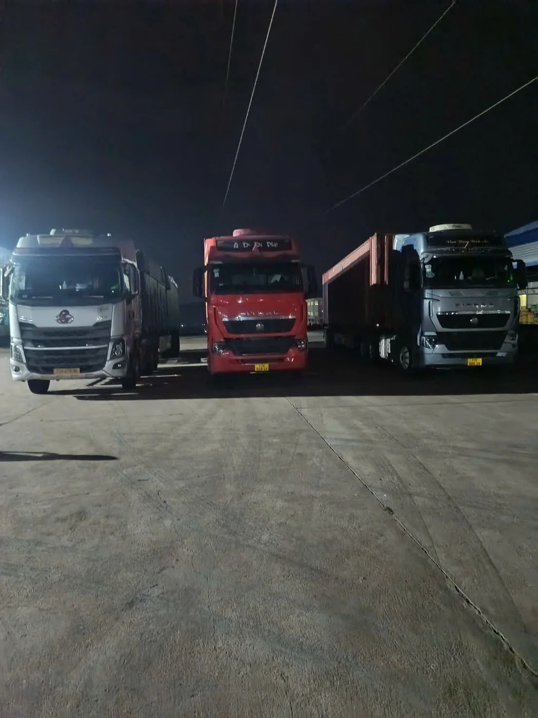 Hình ảnh vận tải thực tế Ngân Hà Shipping