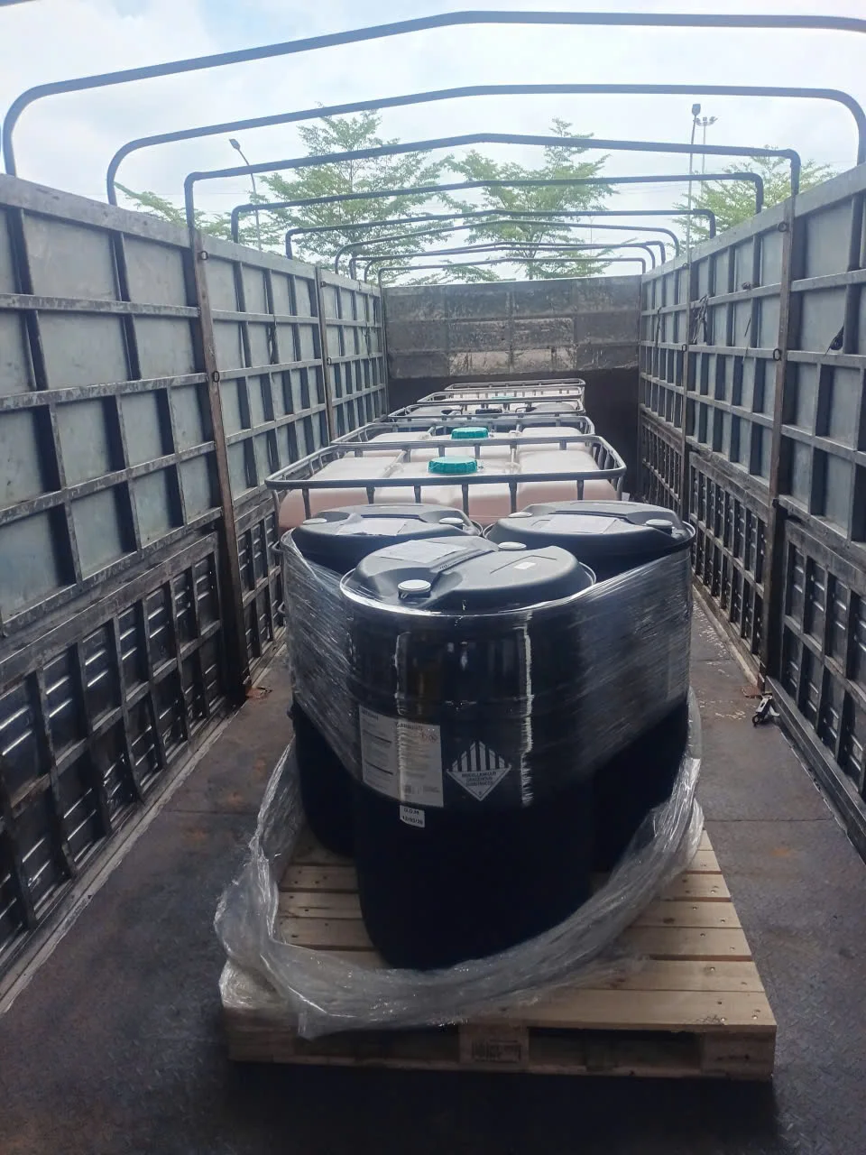 Hình ảnh vận tải thực tế Ngân Hà Shipping