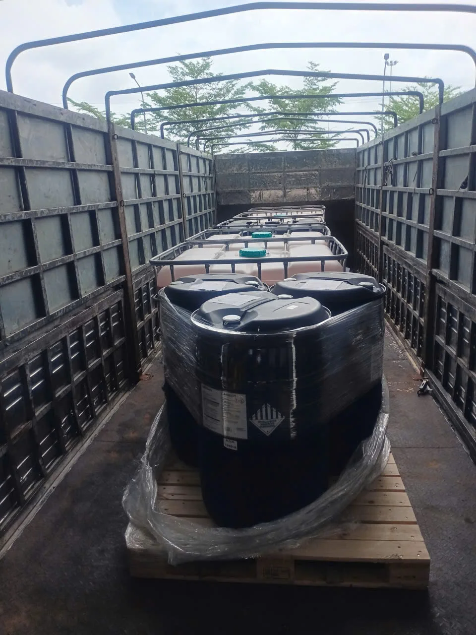 Hình ảnh vận tải thực tế Ngân Hà Shipping