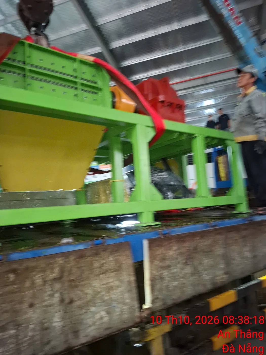 Hình ảnh vận tải thực tế Ngân Hà Shipping