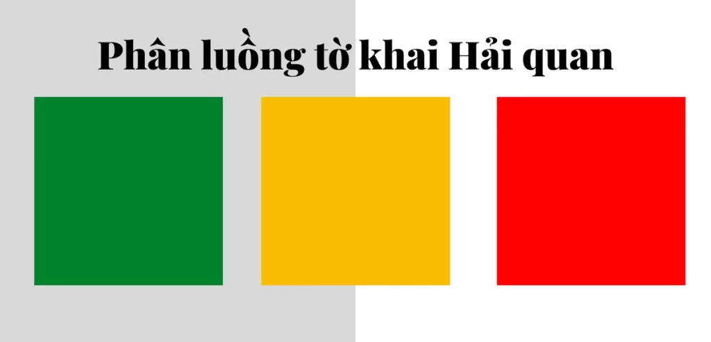 Luồng xanh, luồng vàng, luồng đỏ là gì?