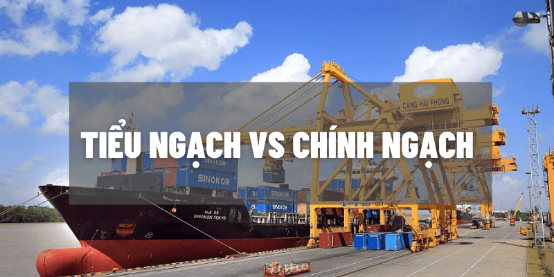 Bảng đối chiếu toàn diện vận tải chính ngạch và tiểu ngạch