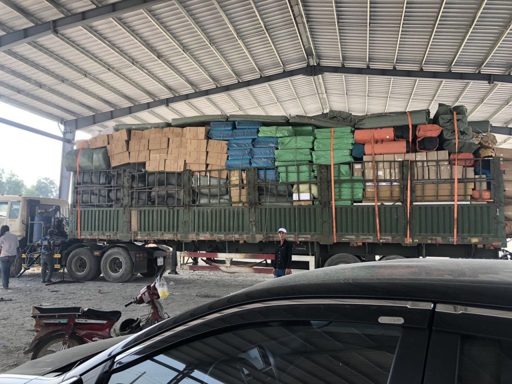 Ngân Hà Shipping giao hàng đến những khu vực nào tại Pakse?