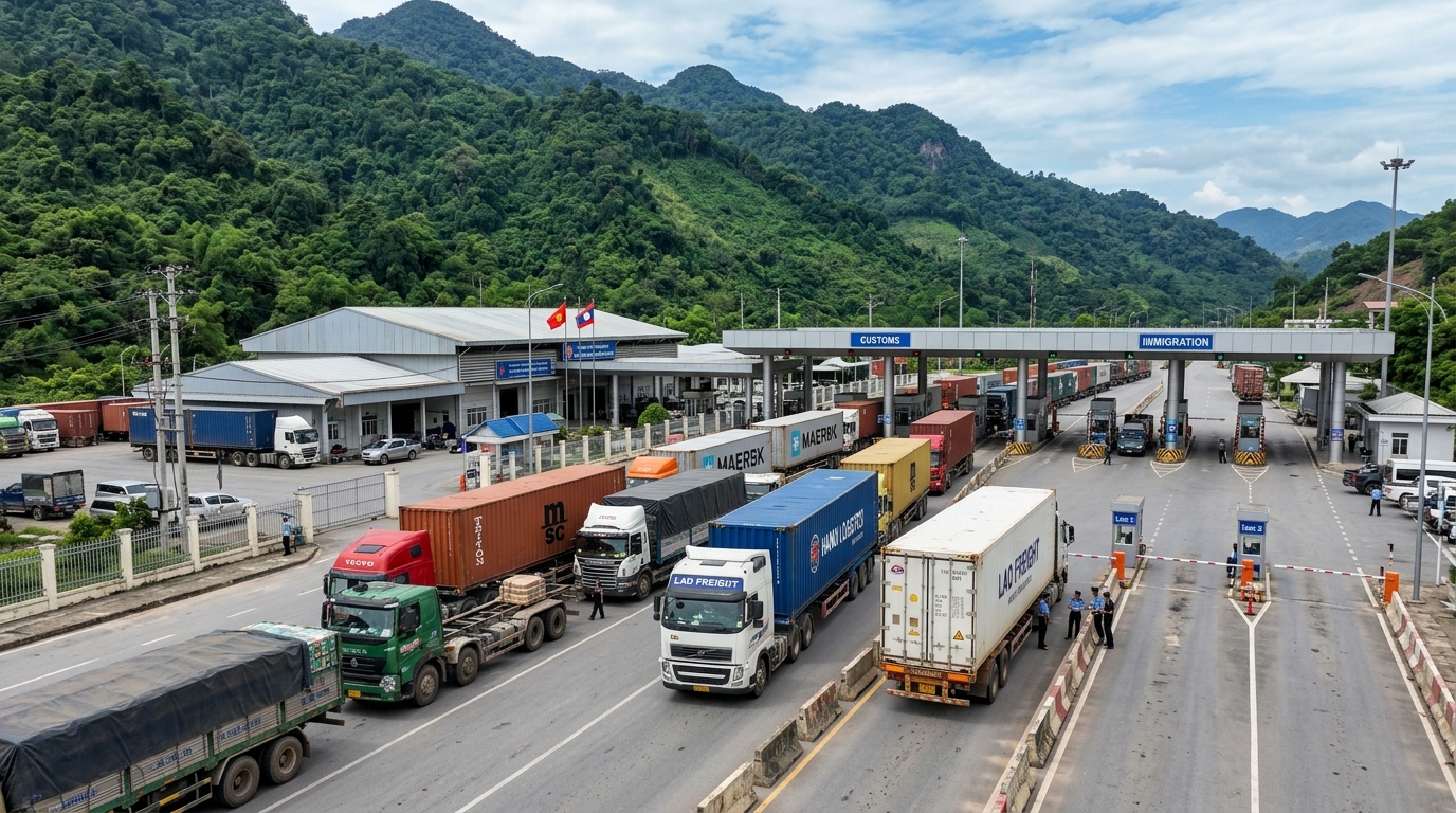 Cửa khẩu quốc tế Lao Bảo - Cha Lo