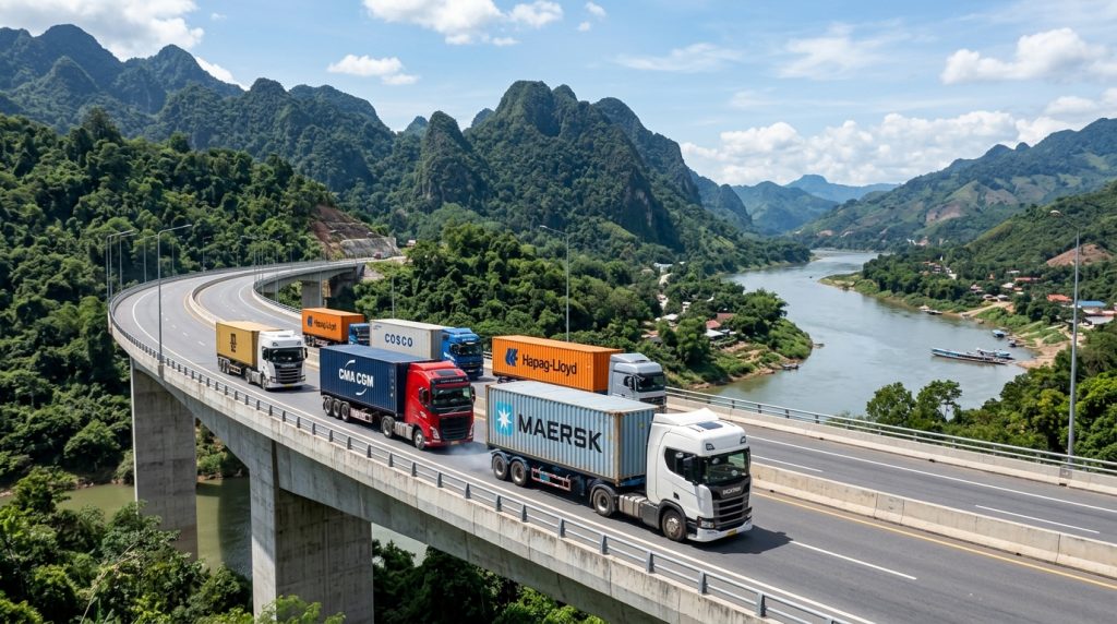 Vận Tải Liên Vận Việt Nam – Thái Lan Qua Lào